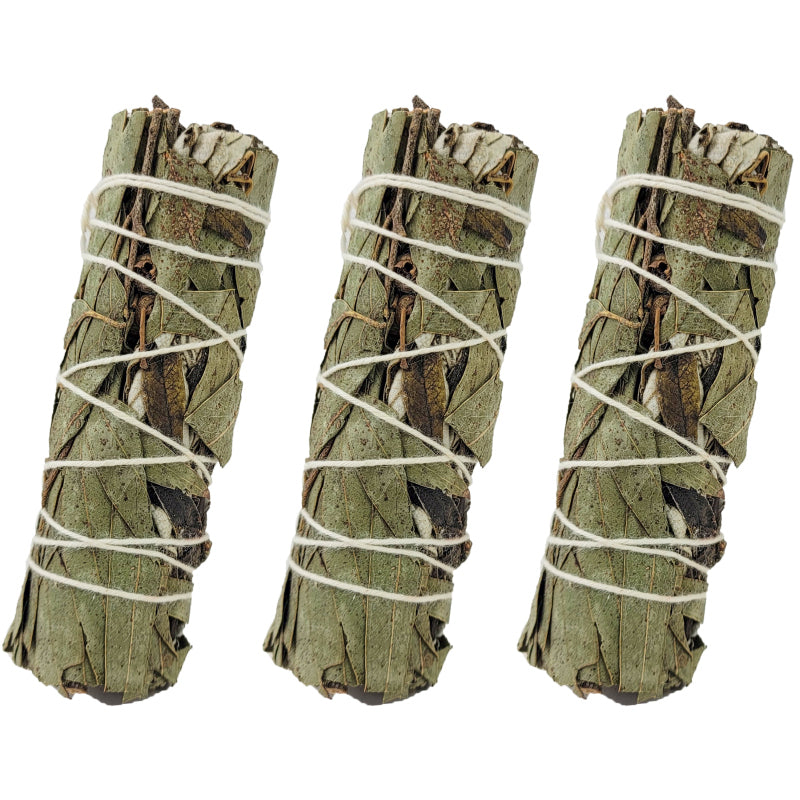 Eucalyptus & Yerba Santa 4" Bundle Smudge Stick