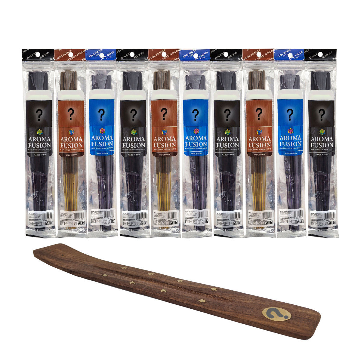 ASSORTED Scent Aroma Fusion 11" Incense Sticks