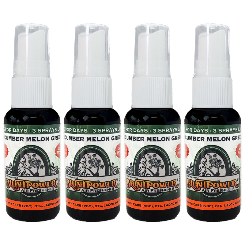 Blunt Power Spray 1.5 OZ Cucumber Melon Green Scent