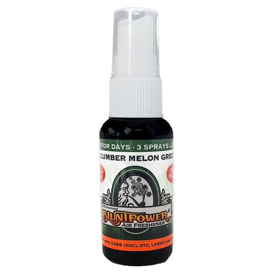 Blunt Power Spray 1.5 OZ Cucumber Melon Green Scent