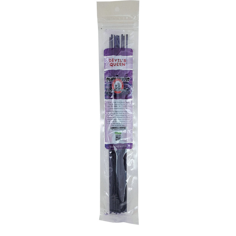 10.5" BluntEffects Incense Fragrance Wands, 12-Pack Devil's Queen Scent