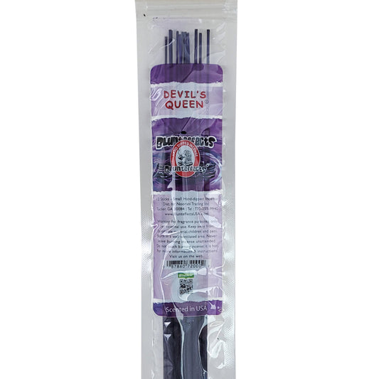 10.5" BluntEffects Incense Fragrance Wands, 12-Pack Devil's Queen Scent