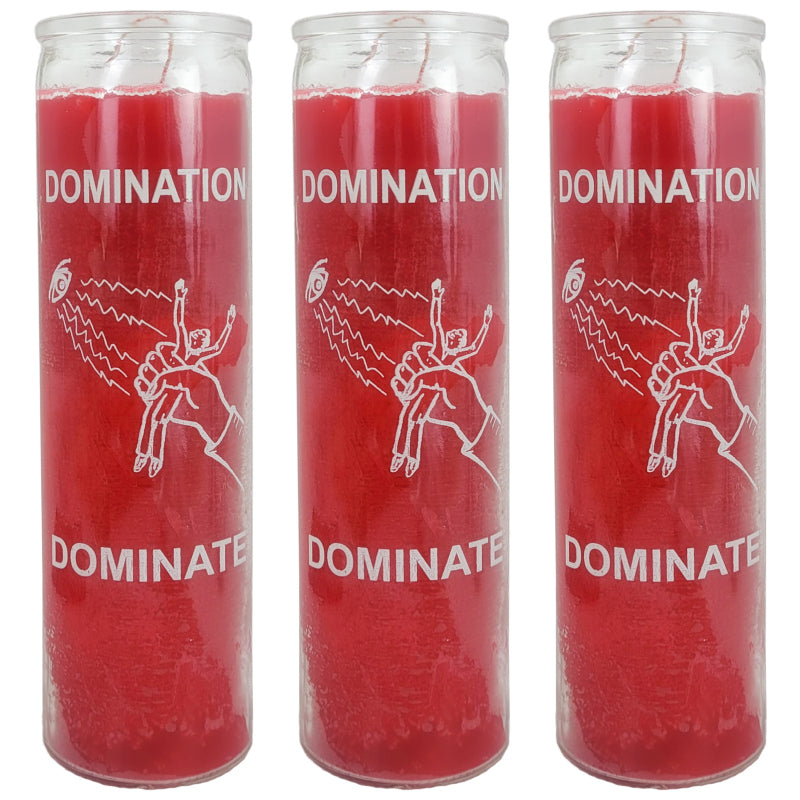 7 Day Candle, Domination (Red)