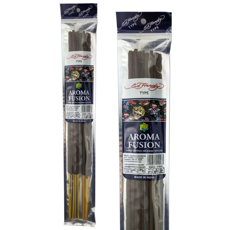 E.H. TYPE Scent Aroma Fusion 19" Jumbo Incense, 10-Stick Pack