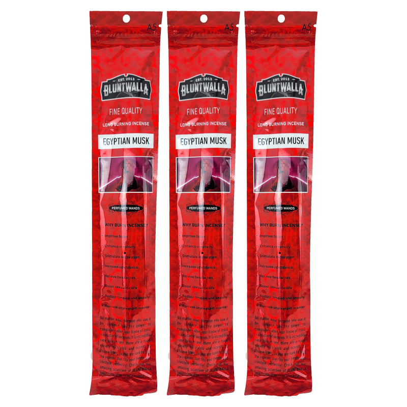 Egyptian Musk TYPE 11" Bluntwalla Incense Pack