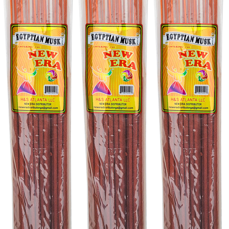 Egyptian Musk Scent, New Era 19" Jumbo Incense