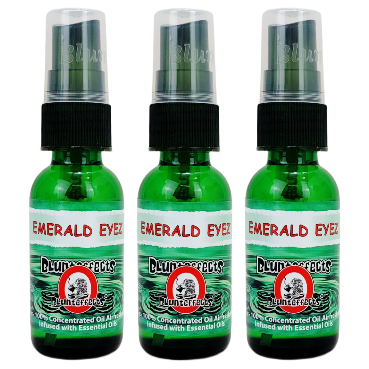 BluntEffects Air Freshener Spray, 1OZ Emerald Eyez