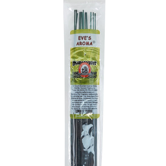 10.5" BluntEffects Incense Fragrance Wands, 12-Pack Eve's Aroma Scent