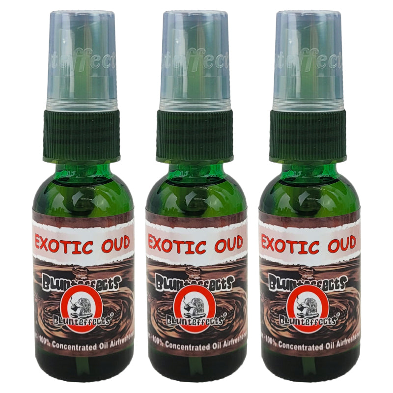 BluntEffects Air Freshener Spray, 1OZ Exotic Oud