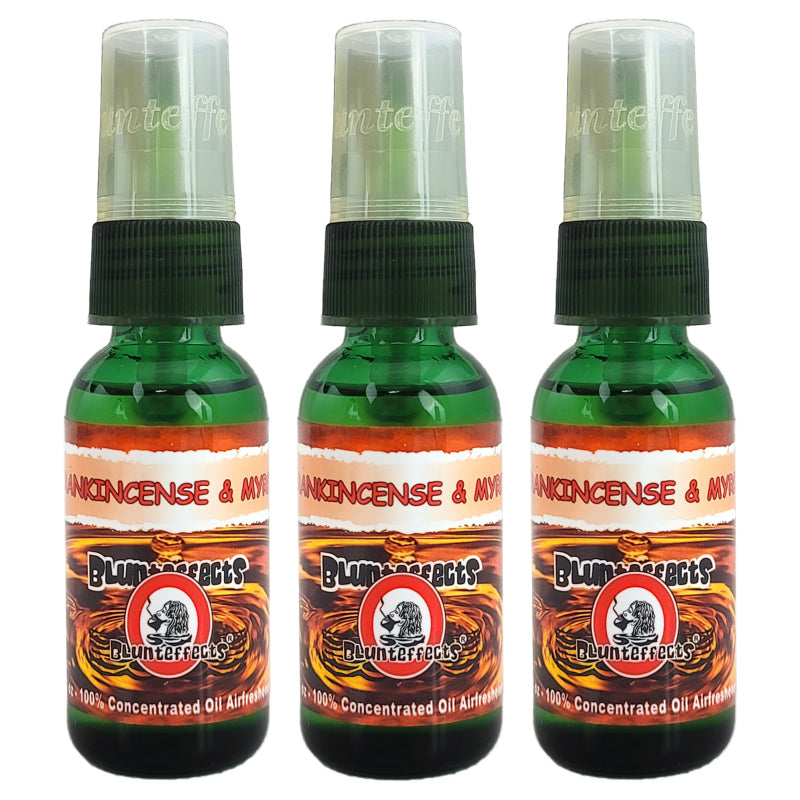 BluntEffects Air Freshener Spray, 1OZ Frankincense & Myrrh Scent