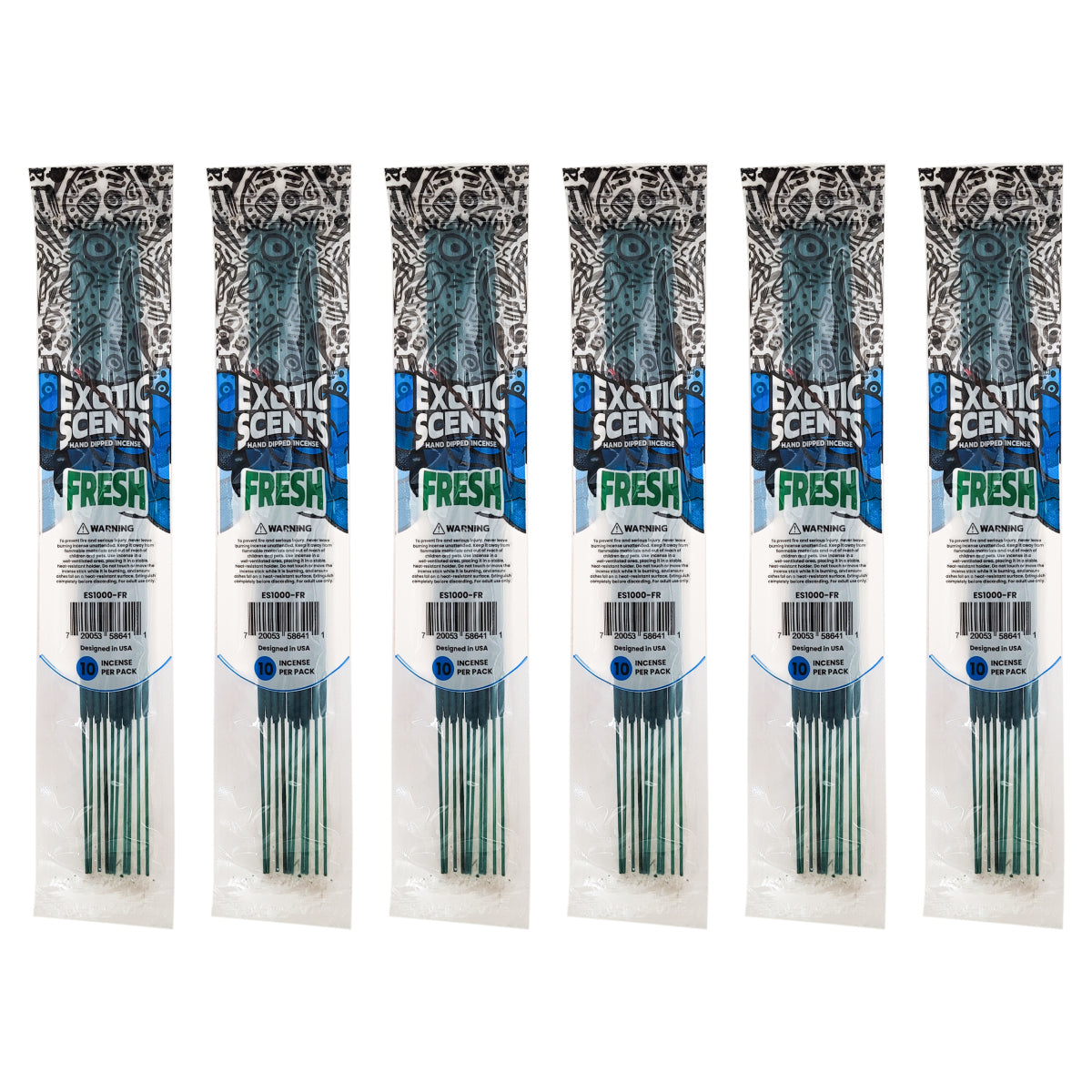 Fresh Scent 11" Exotic Scents Incense