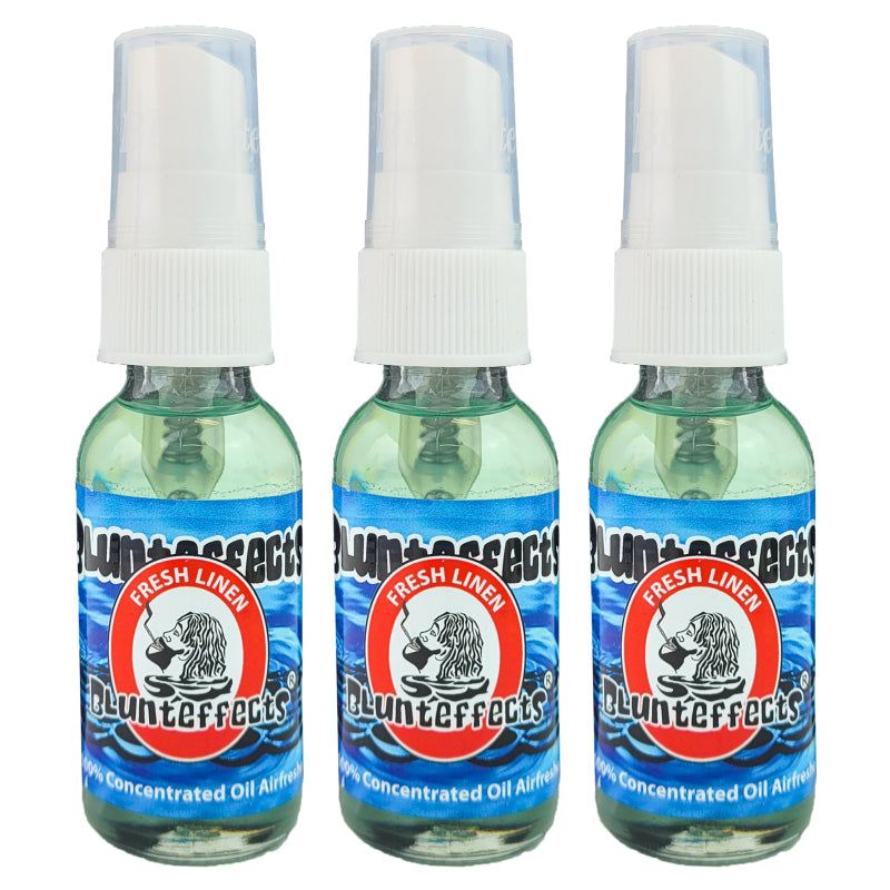 BluntEffects Air Freshener Spray, 1OZ Fresh Linen Scent