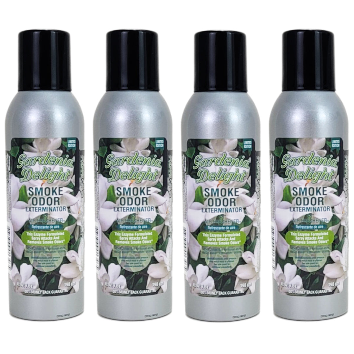 Gardenia Delight Scent 7oz Smoke Odor Exterminator Aerosol Can Spray
