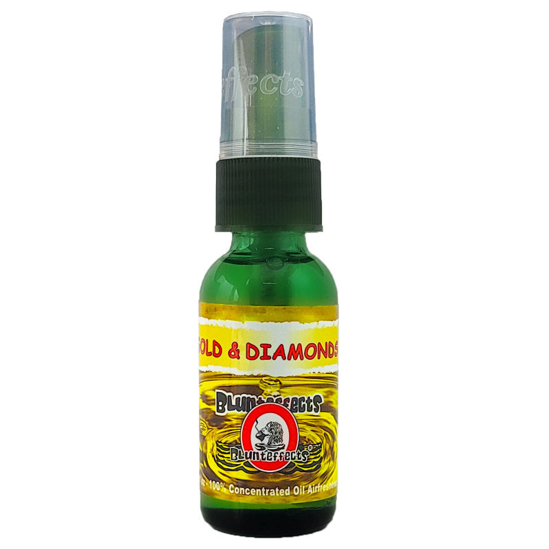 BluntEffects Air Freshener Spray, 1OZ Gold & Diamonds Scent