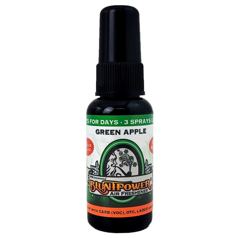 Blunt Power Spray 1.5 OZ Green Apple Scent