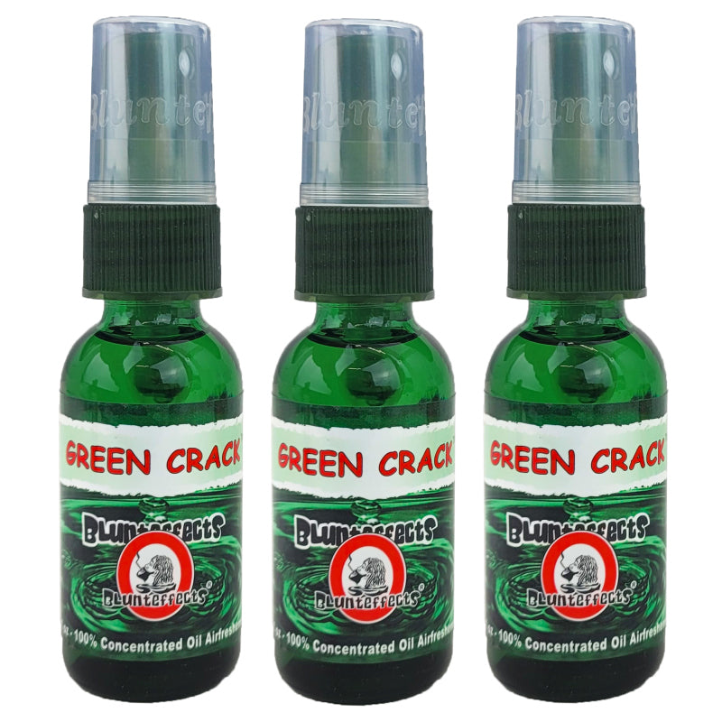 BluntEffects Air Freshener Spray, 1OZ Green Crack Scent