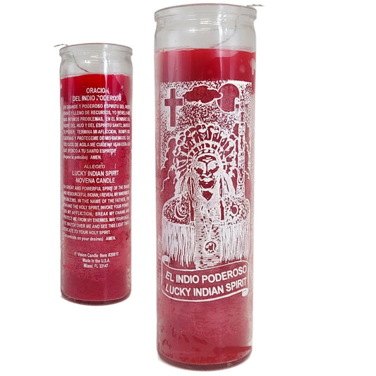 7 Day Candle, Indian Spirit (Red)