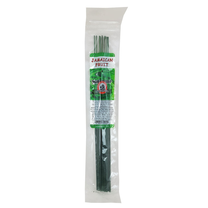 10.5" BluntEffects Incense Fragrance Wands, 12-Pack Jamaican Fruit Scent
