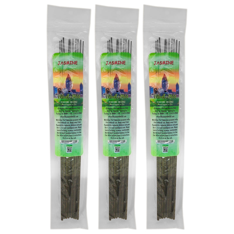 Jasmine 10.5" Blunt & Mild Incense, 20g Pack