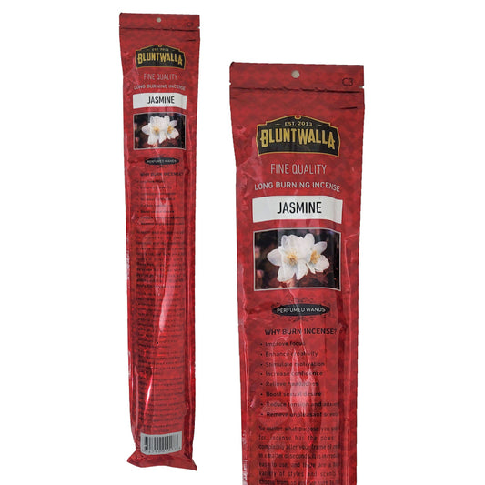 19" Jumbo Bluntwalla Jasmine Scent Incense Pack