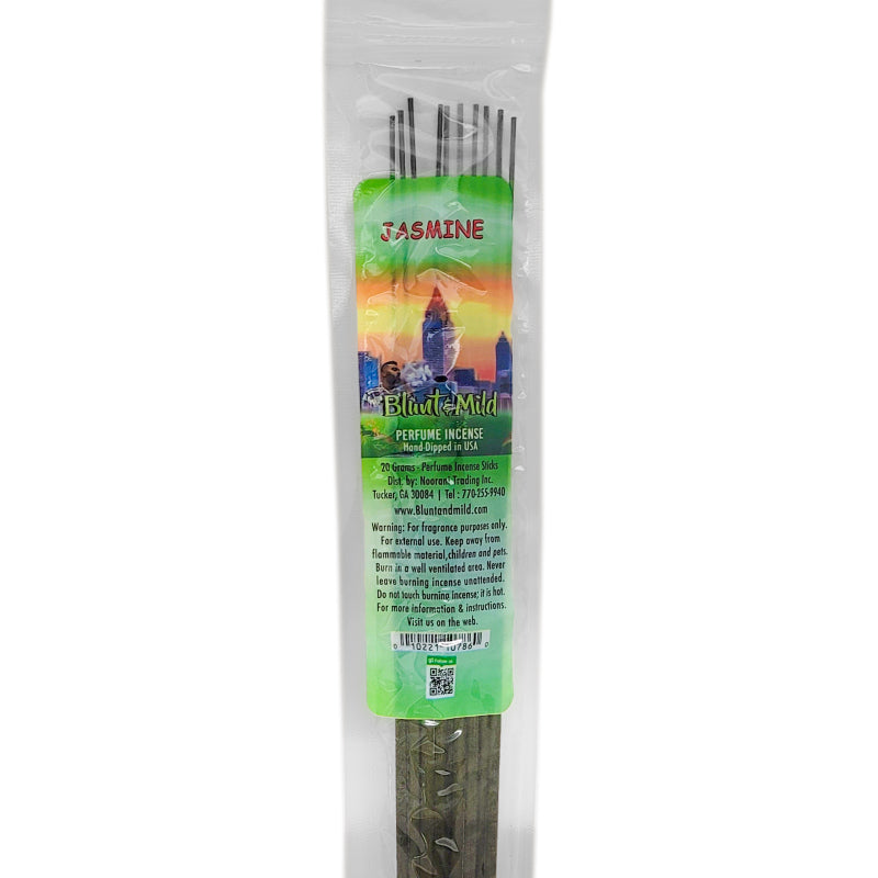 Jasmine 10.5" Blunt & Mild Incense, 20g Pack