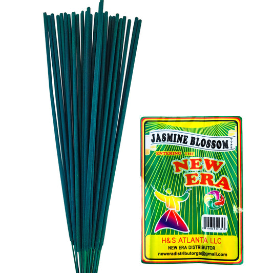 Jasmine Blossom Scent, New Era 19" Jumbo Incense