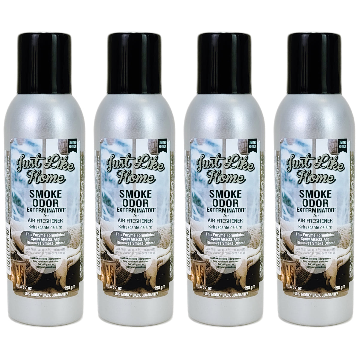 Just Like Home Scent 7oz Smoke Odor Exterminator Aerosol Can Spray