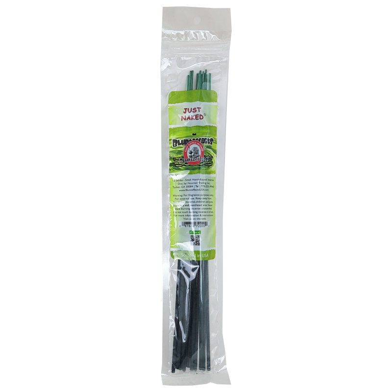 10.5" BluntEffects Incense Fragrance Wands, 12-Pack Just Naked Scent