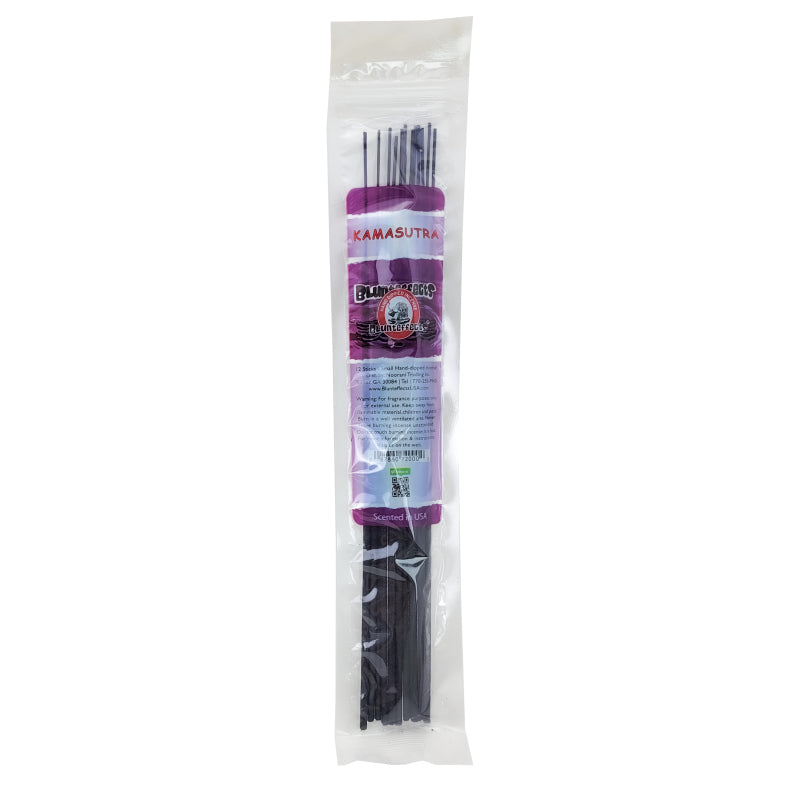 10.5" BluntEffects Incense Fragrance Wands, 12-Pack Kama Sutra