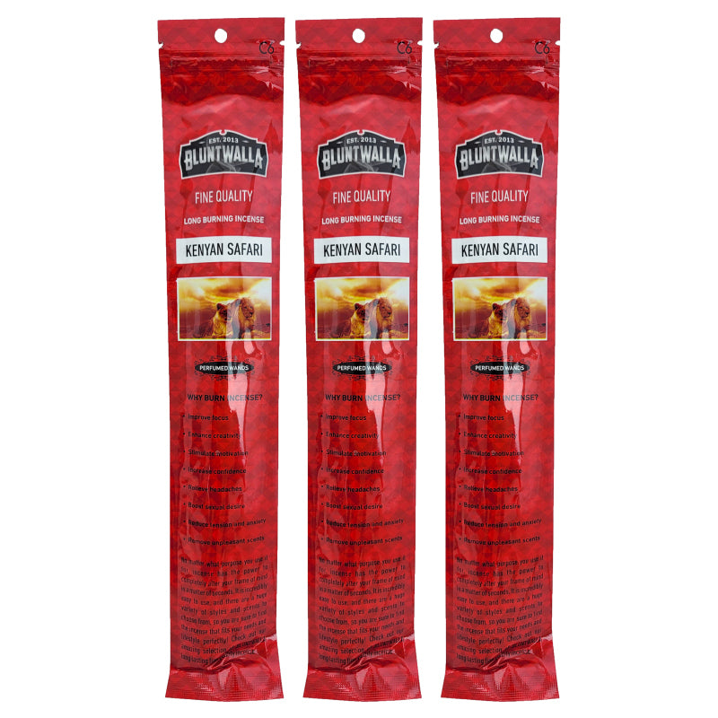 Kenyan Safari 11" Bluntwalla Incense Pack