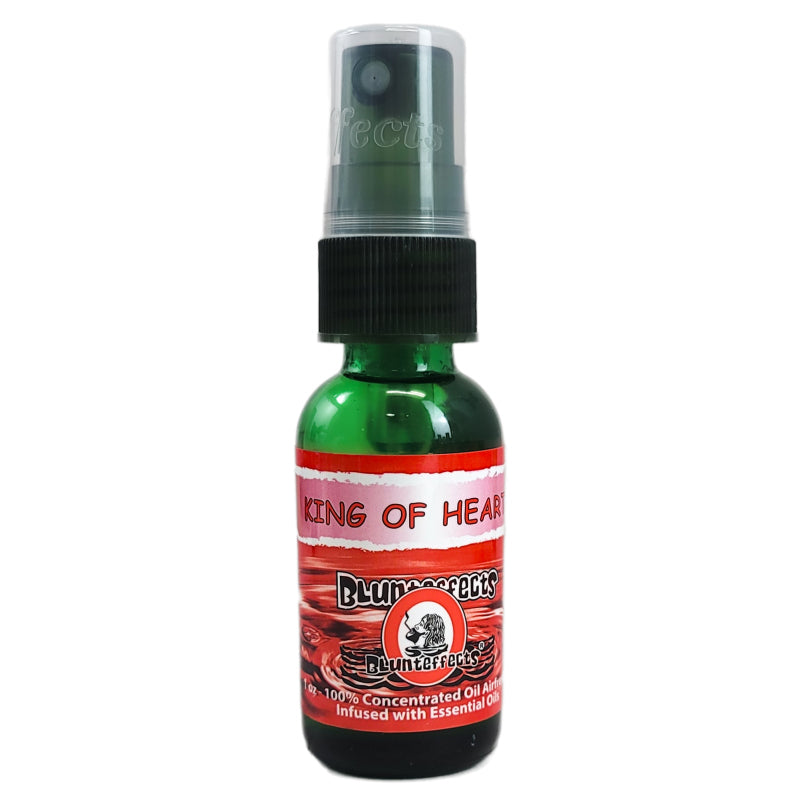 BluntEffects Air Freshener Spray, 1OZ King of Hearts