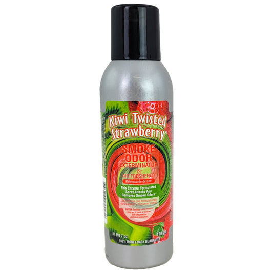 Kiwi Twisted Strawberry Scent 7oz Smoke Odor Exterminator Aerosol Can Spray