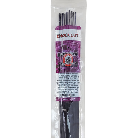 10.5" BluntEffects Incense Fragrance Wands, 12-Pack Knock Out Scent