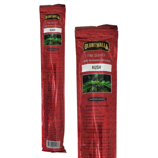 19" Jumbo Bluntwalla Kush Scent Incense Pack