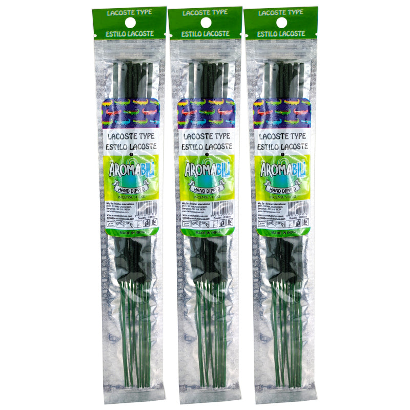 AromaBlu Hand Dipped 11" Incense Sticks, L. TYPE Scent