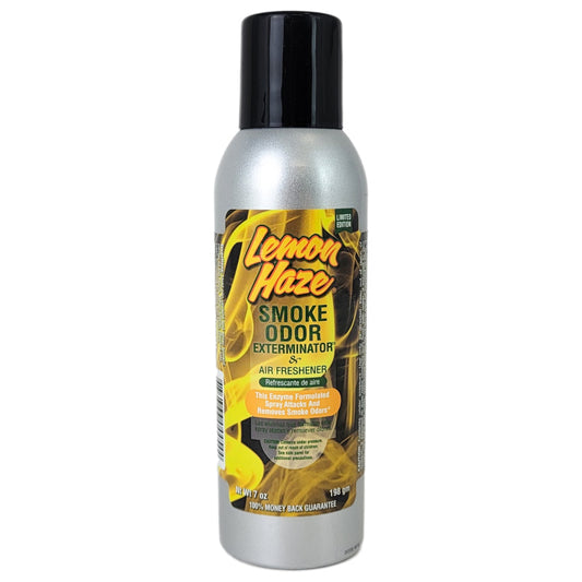 Lemon Haze Scent 7oz Smoke Odor Exterminator Aerosol Can Spray