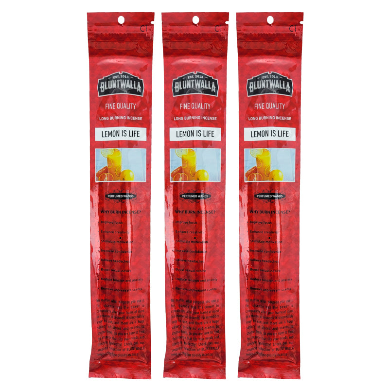 Lemon Is Life 11" Bluntwalla Incense Pack