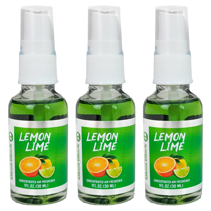 Lemon Lime Scent Blunt Black 1OZ Air Freshener Spray