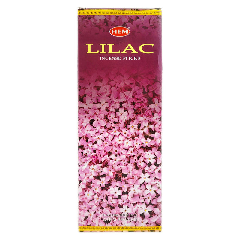 HEM Incense Sticks 20-Stick Hex Packs, Lilac