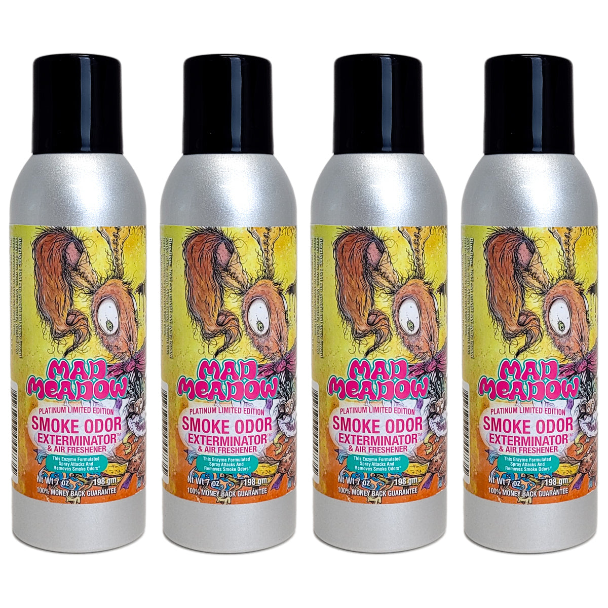 Mad Meadow Scent 7oz Smoke Odor Exterminator Aerosol Can Spray