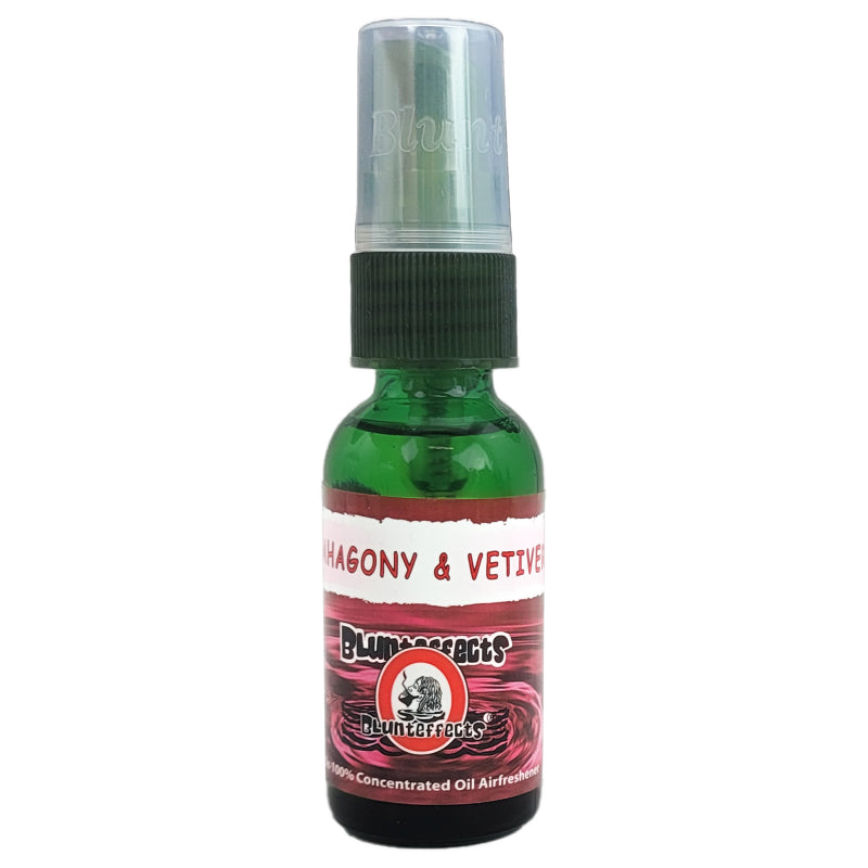 BluntEffects Air Freshener Spray, 1OZ Mahogany & Vetiver