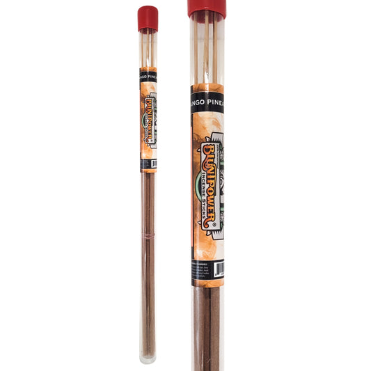 Mango Pineapple Green Scent Blunt Power 17" Incense Sticks, 5-7 Sticks
