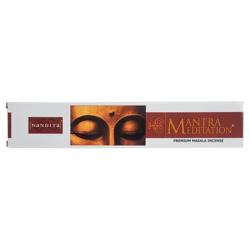 Nandita Mantra Meditation Incense Sticks, 15g Pack