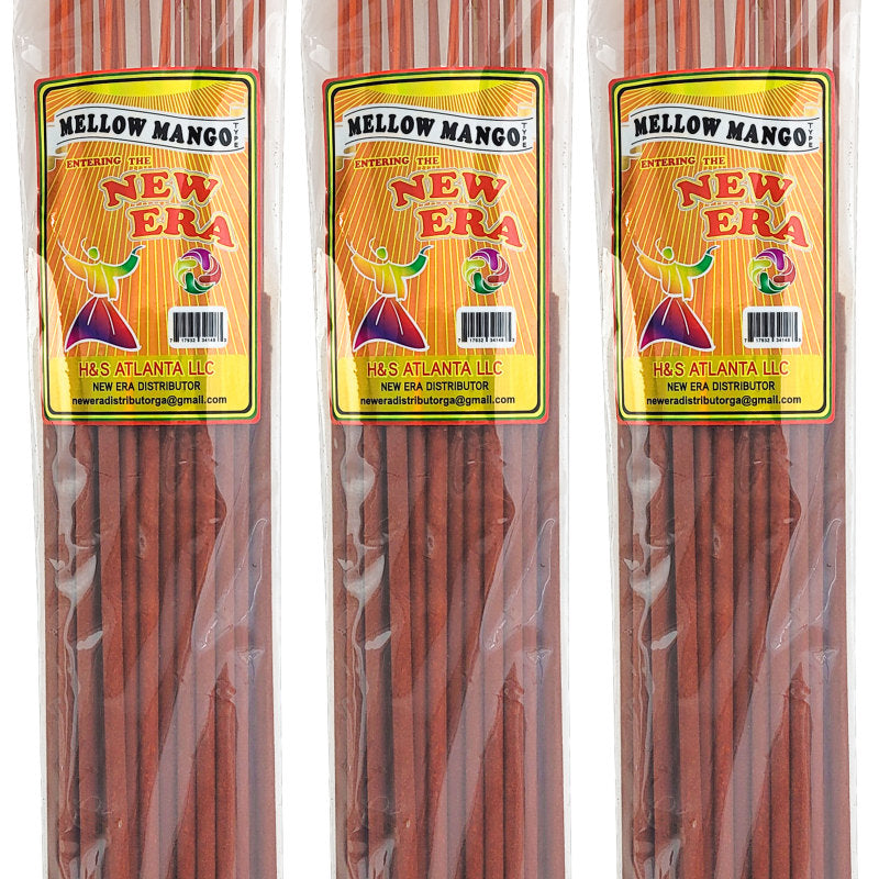 Mellow Mango Scent, New Era 19" Jumbo Incense