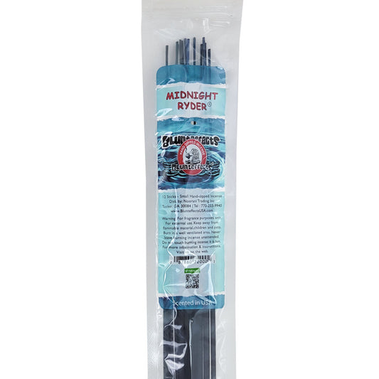 10.5" BluntEffects Incense Fragrance Wands, 12-Pack Midnight Ryder Scent