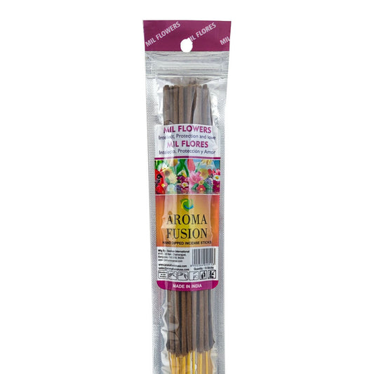 Aroma Fusion 11" Incense Sticks - Mil Flowers Scent