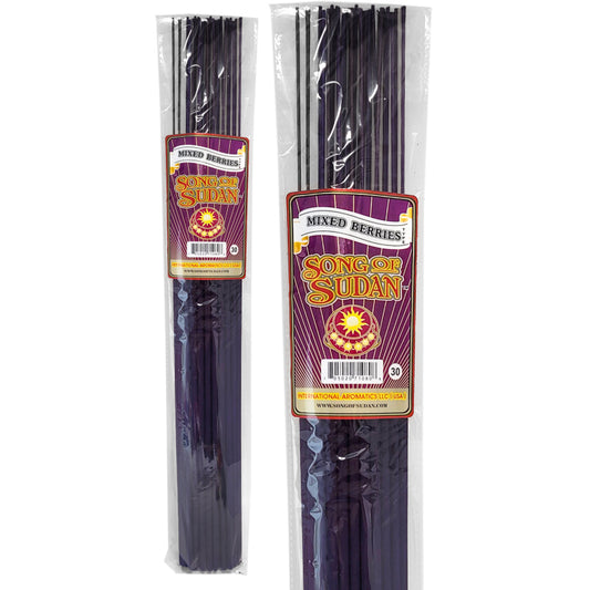 Mixed Berries Scent, Song Of Sudan 19" Jumbo Incense