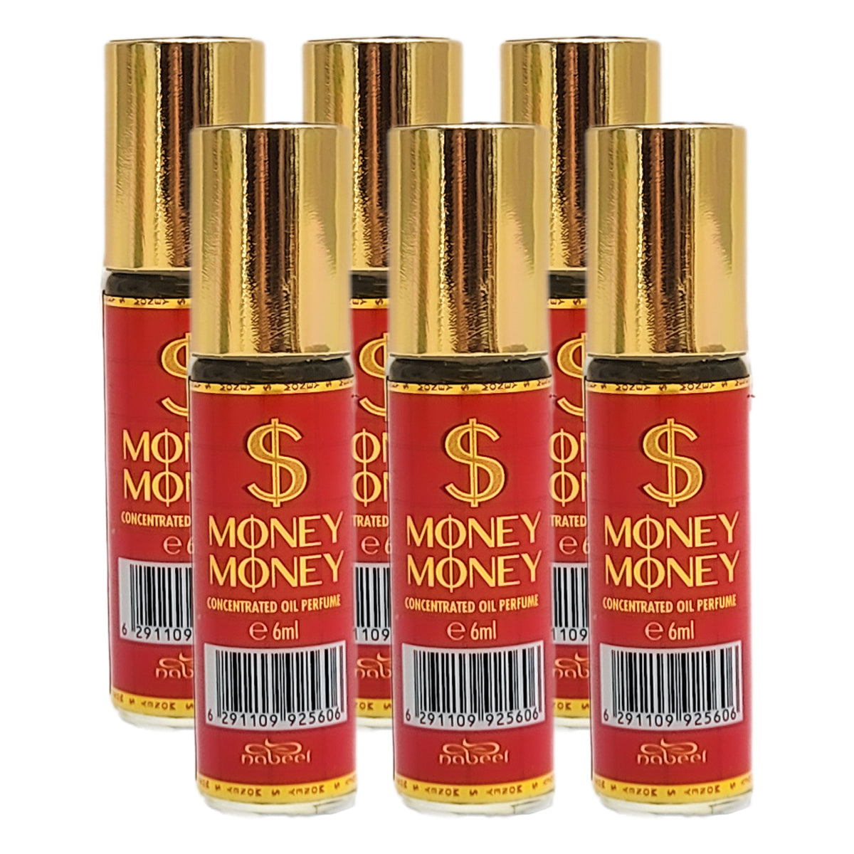 6ml Roll-On Body Oil Perfume, Money Money Scent by Nabeel