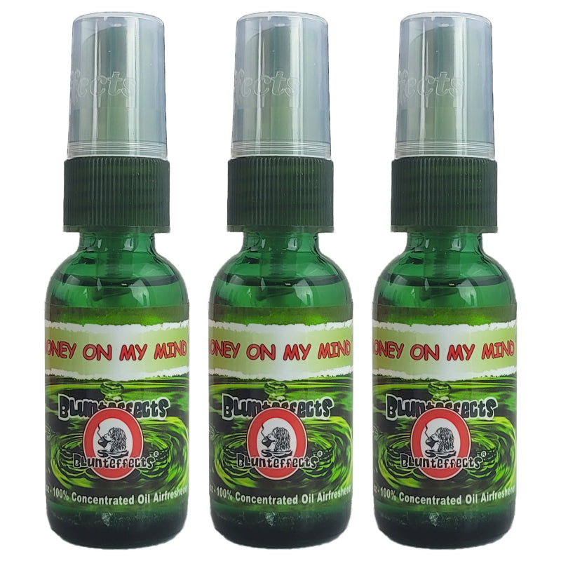 BluntEffects Air Freshener Spray, 1OZ Money On My Mind Scent