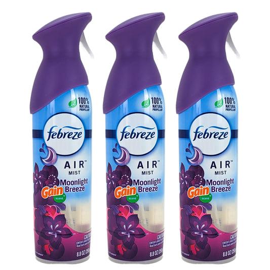 Moonlight Breeze with Gain - Febreze AIR Mist Air Freshener 8.8oz